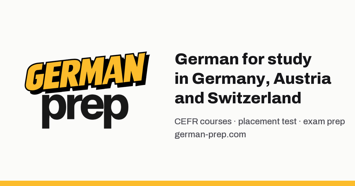 Exam Practic German C-test practice · German Prep